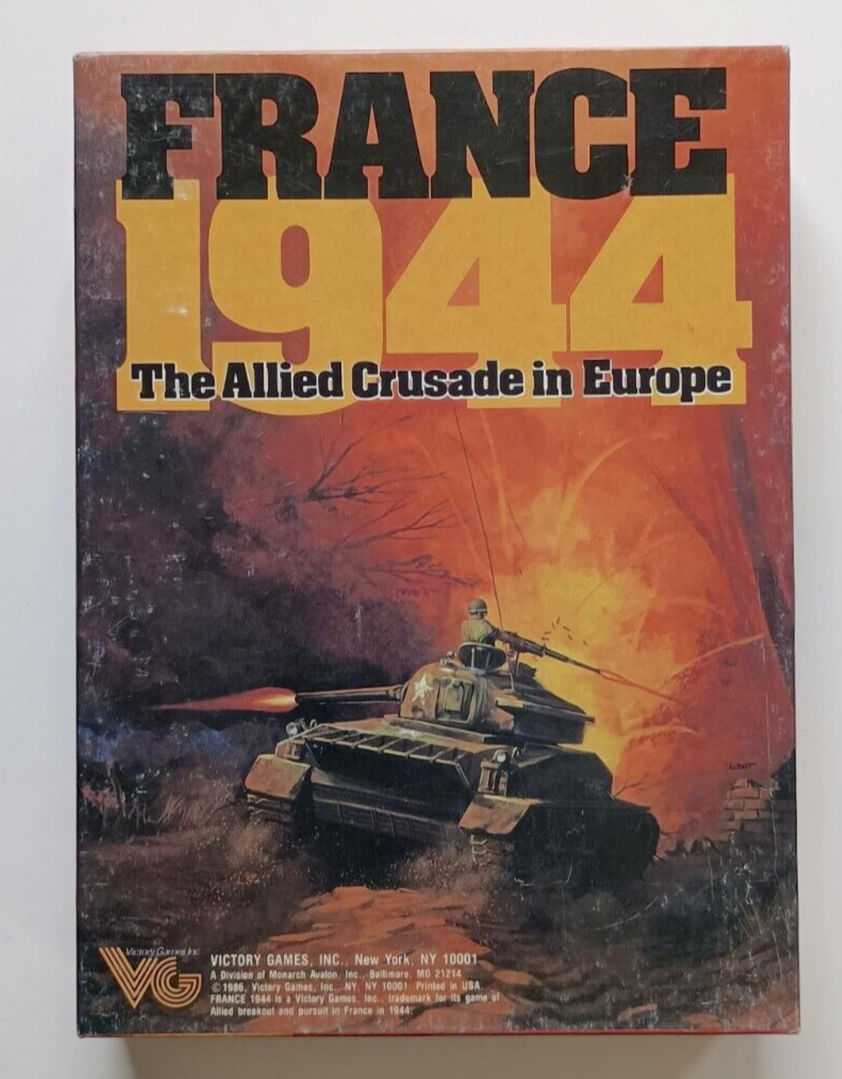 France 1944 (Victory Games Military Simulations, Game No. 30019)