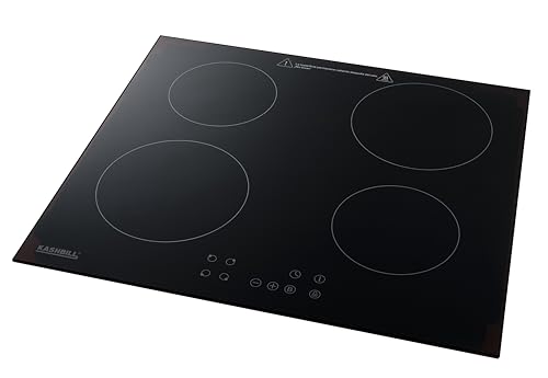 Listado de Parrilla de Induccion Schones Bauen , listamos los 10 mejores. 48 Kashbill – Parrilla de Inducción Empotrable Kashbill 122 4 Zonas 59x52 cm 4400W, Parrilla Eléctrica Vitrocerámica con Control Táctil, 9 Niveles de Potencia, Temporizador y...