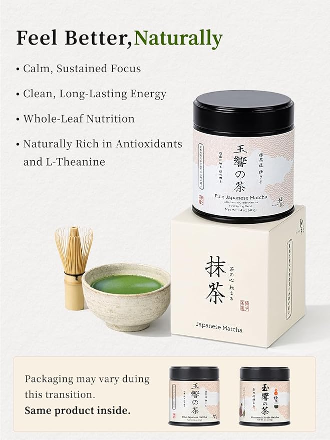 Té Matcha en Polvo 40g - Grado Ceremonial - Primera Cosecha miniatura 8