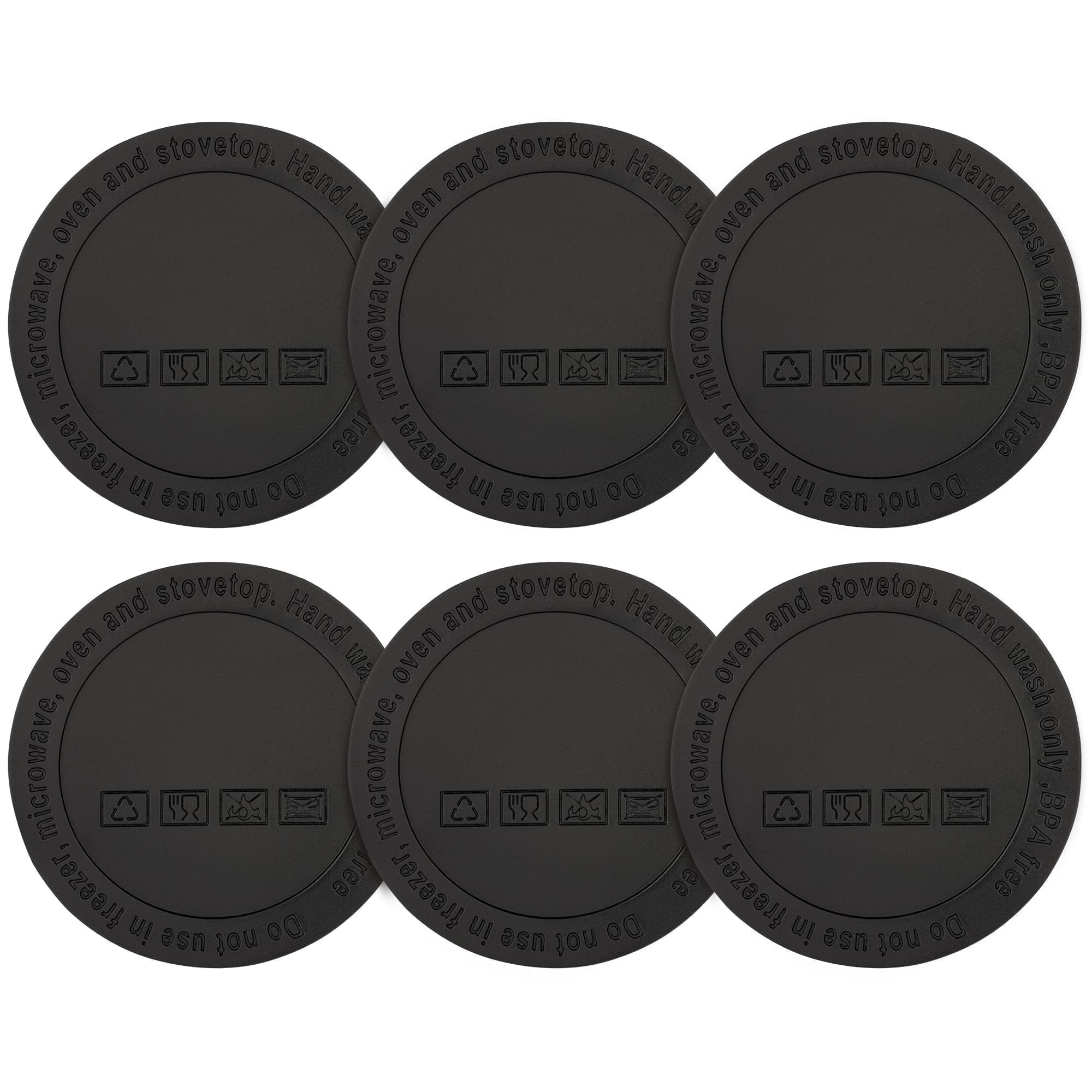 Silicone Bottom for 20 oz Slimline Insulated Mug (6 Pack 2.2" 56mm)