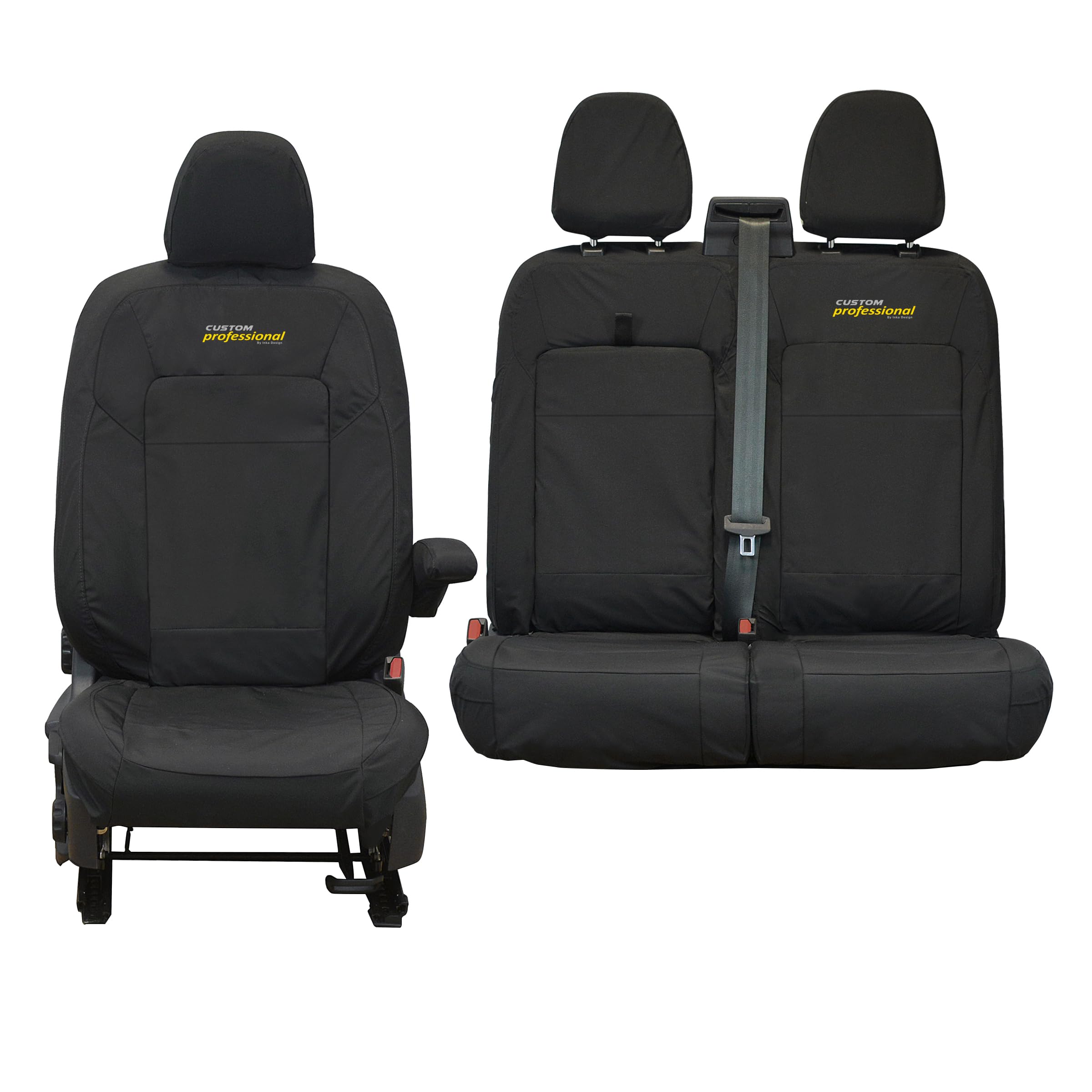 Ford Transit Custom Seat Covers London Foal Feather Design