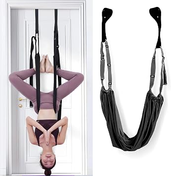 Aerial Yoga Rope for Door,Yoga Door Swing,Leg Stretcher Strap