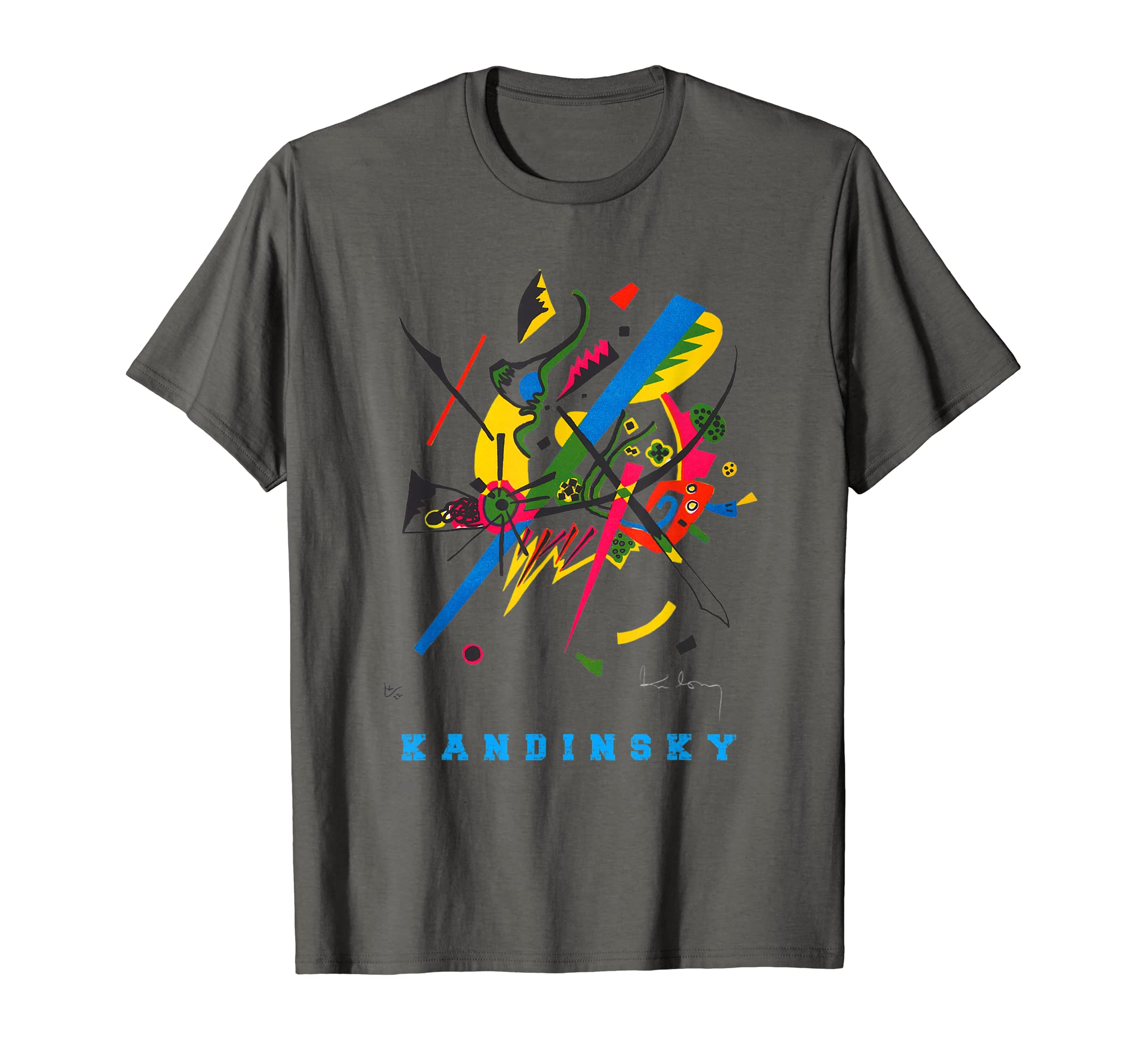Amazon | ワシリー・カンディンスキー抽象アート小世界1 Tシャツ | T 