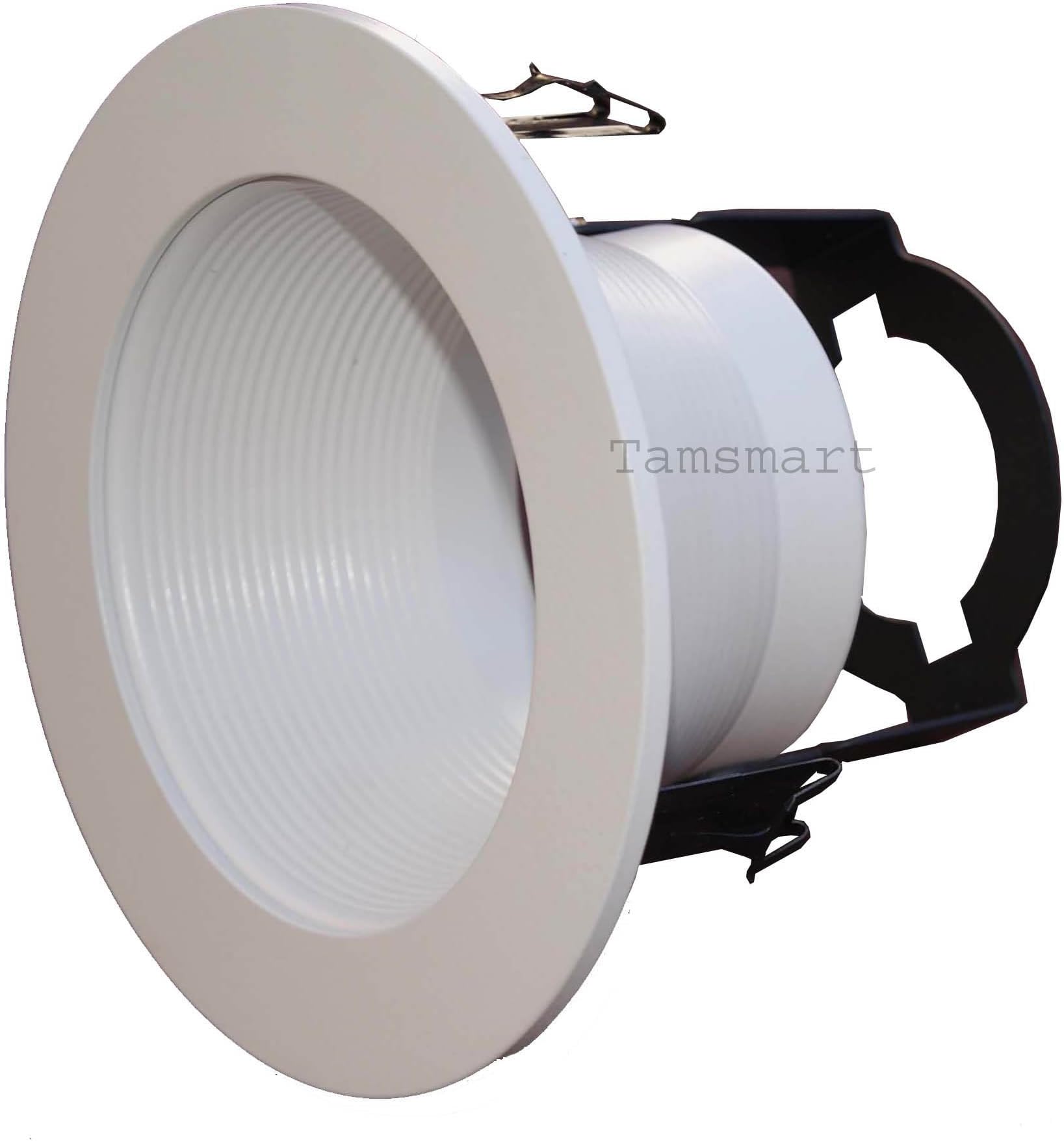 4 INCHES Metal Baffle Trim with Bracket for Line Voltage Recessed Light/Lighting-fit Halo/Juno