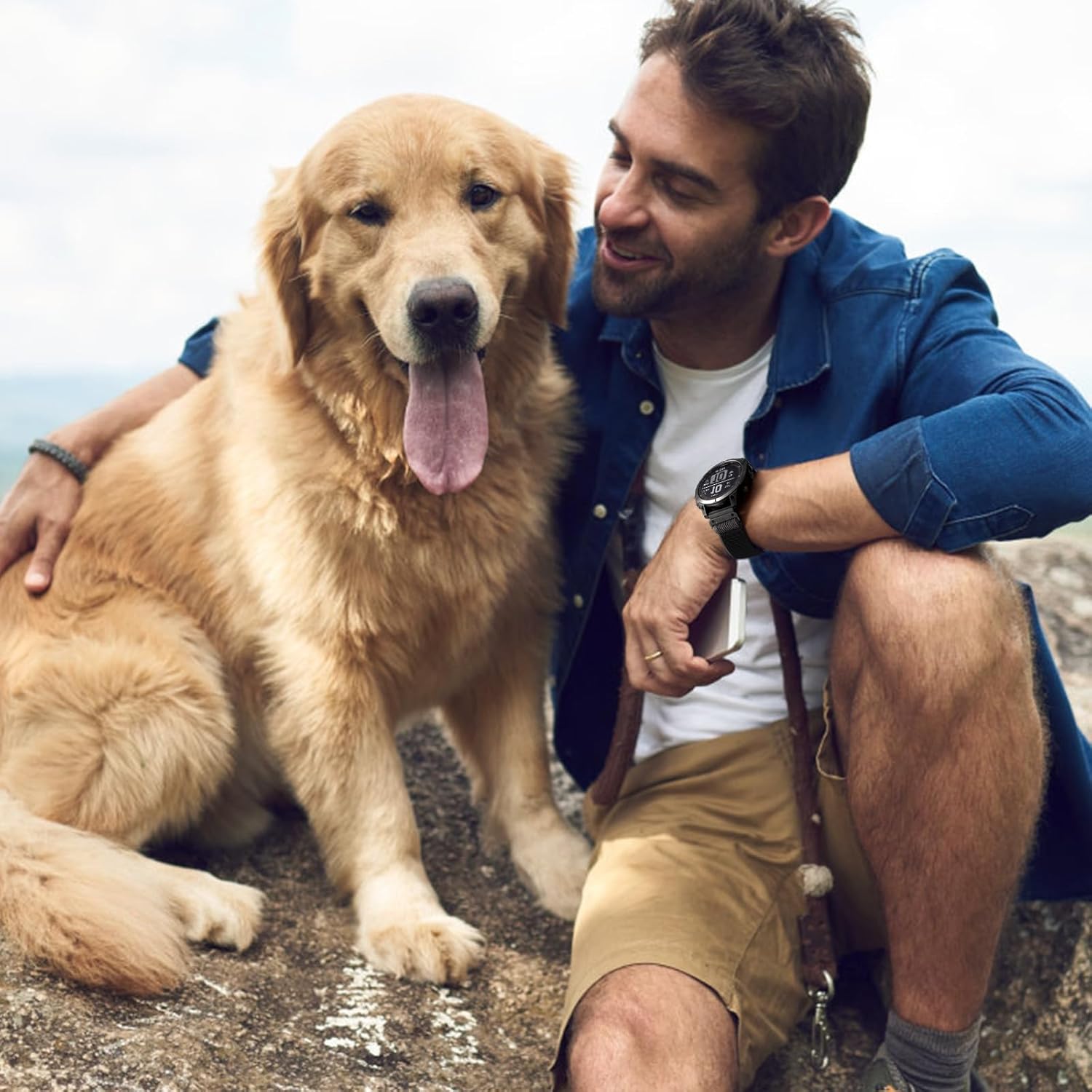 Compatible with Garmin Watch Band, 22mm Quickfit Nylon Replacement Sport Watch Bands Compatible with Garmin Fenix 8 & Tactix 8 AMOLED 47mm/Fenix E/7 Pro/7/6/6 Pro/5/5 Plus/Forerunner 945/965 - Image 8