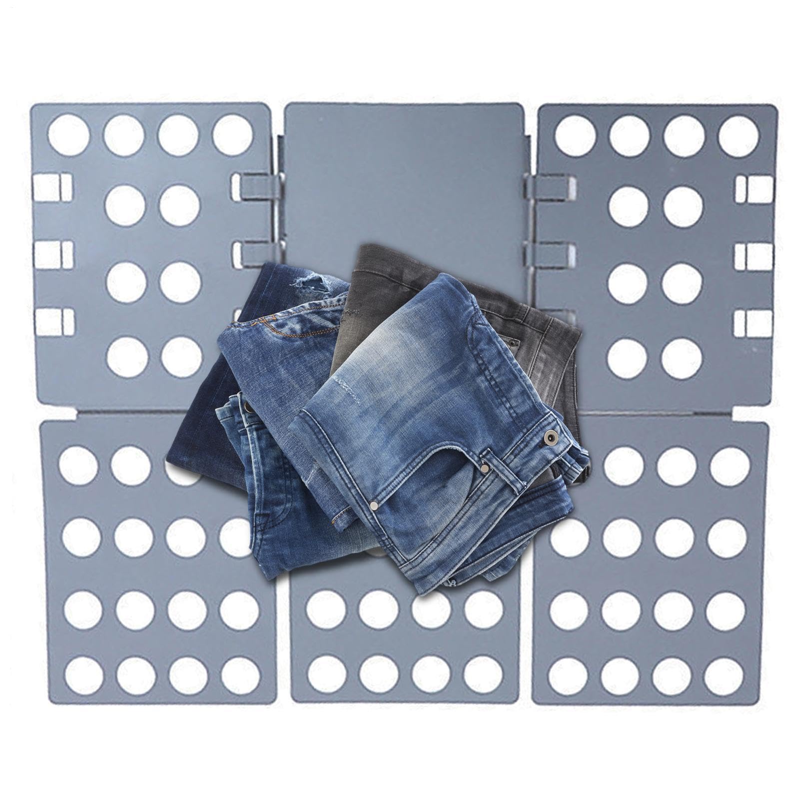 Tabla plegable para ropa que soluciona la falta de espacio en dormitorios y armarios