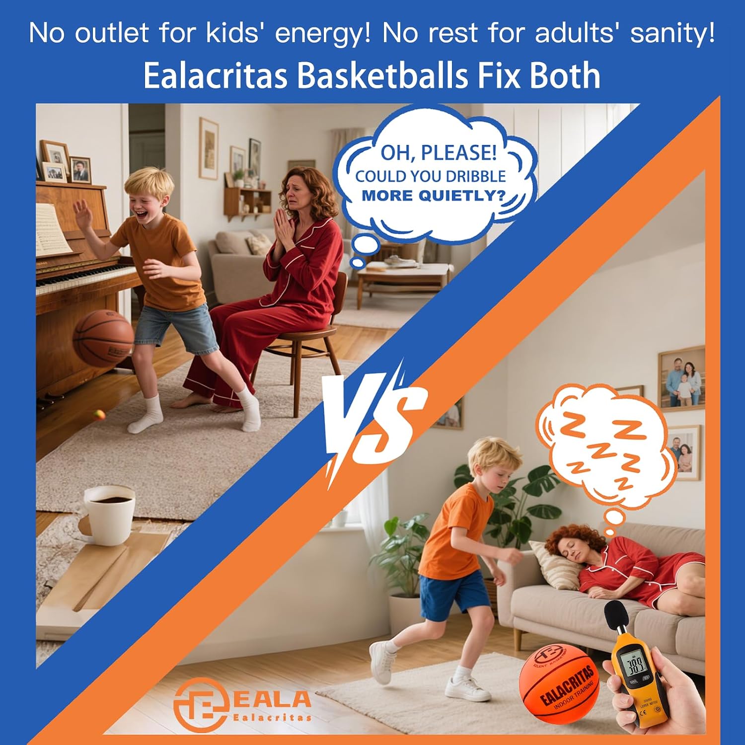 Non-Compress Size 7 (29.5”) Grooved Airless Silent Basketball & Indoor Hoop & Shooting Form Trainer Gift Set - for Indoor Dribbling and Shooting Kit
