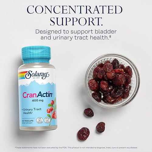 Miniatura 3 de Solaray Cranactin Cranberry AF Extract Capsules, 400 mg, 60 unidades