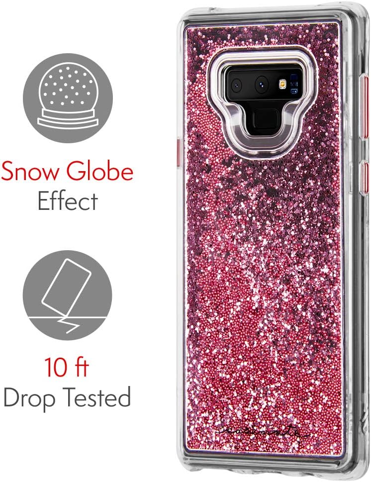 Case-Mate - Note 9 Case - Waterfall - Galaxy Note 9 Case - Rose Gold