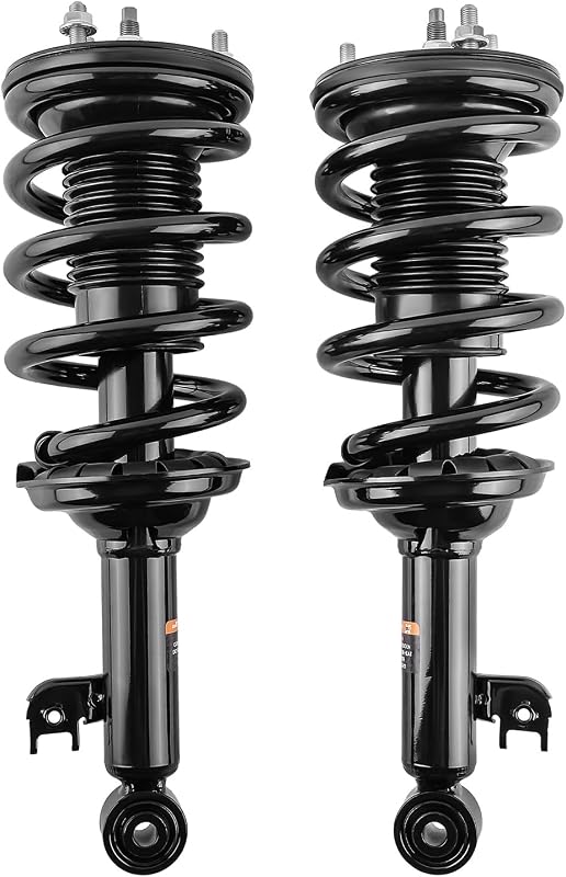 maXpeedingrods 2Pcs Front Struts for Toyota Tacoma 2WD 2005-2015 2.7L L4 | Base (Extended/Standard Cab Pickup), Complete Shock Absorber Strut w/Coil Spring Assembly, 271106 271105