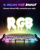 GravaStar Mercury V75 Pro HE - Teclado para juegos con cable, interruptor magnético Hall Effect, disparador rápido de 0,005 mm, sondeo de 8 KHz, teclado 75% RGB, activación ajustable (grafito neón)