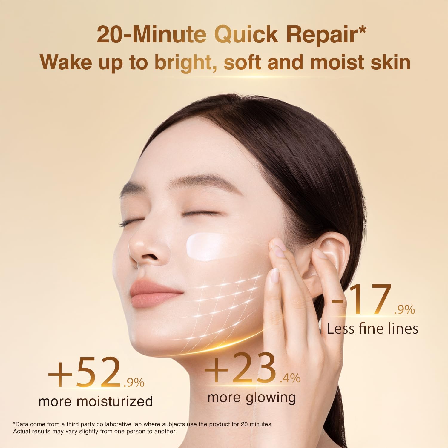 COCOCHI Facial Mask for Dry Skin & Fine Line, Hydrating Cream Face Mask by Peptide, Collagen & Stem Cell for Skin Firming, Face Masks for Women from Japan, Paraben Free, AG Ultimate Cream Mask, 3.8 Oz