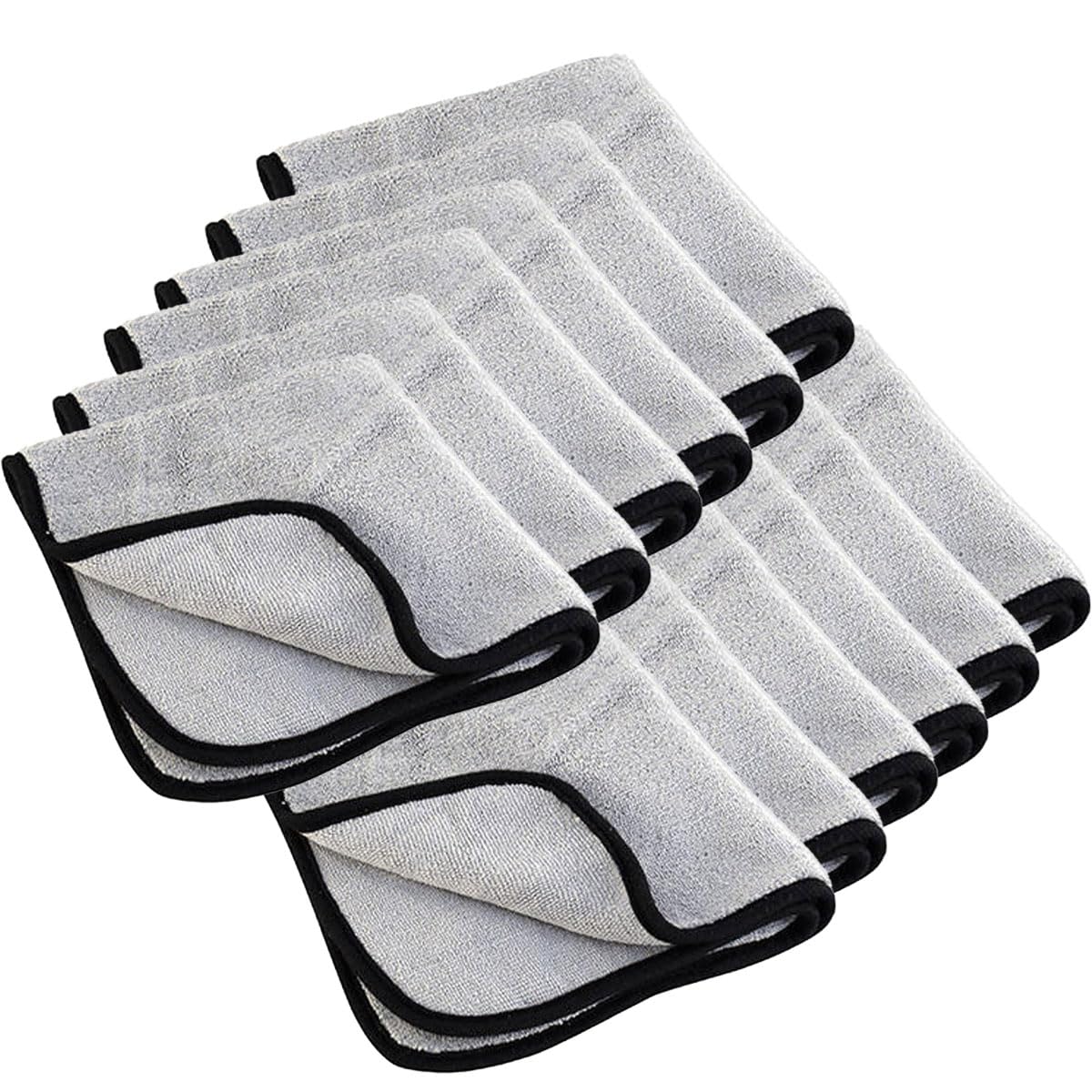 Cobra Supreme 530 Microfiber Towels | Ultra-Plush & Dual-Sided for Buffing & Polishing | High-Absorbency & Lint-Free Finish | COBRA-53012 | 16 x 16 in | 12 Pack