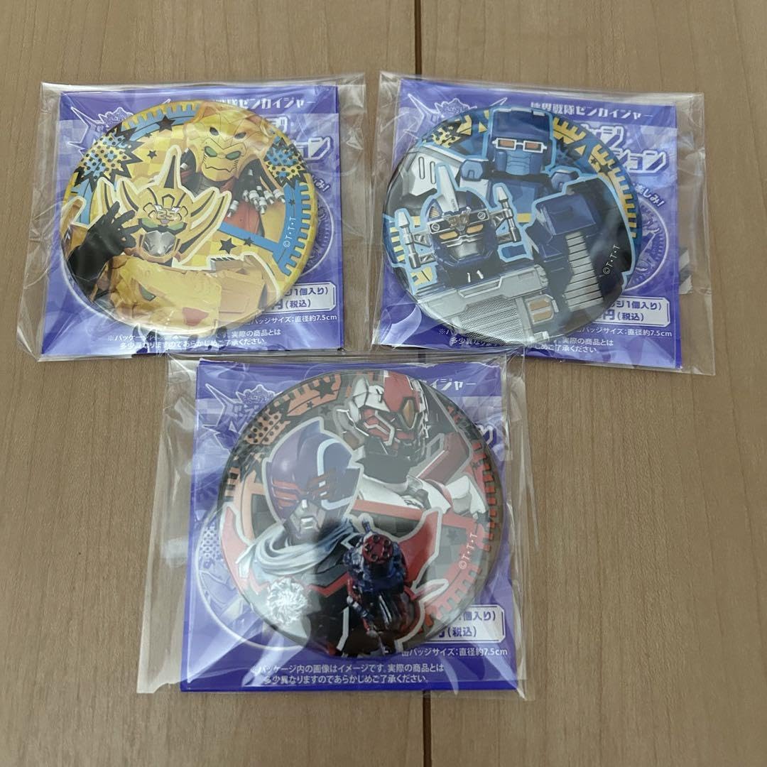 Amazon | ゼンカイジャー 缶バッジ 機界戦隊ゼンカイジャー 映画