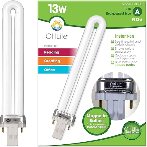 OttLite 13-Watt HD Replacement Bulb, Type A