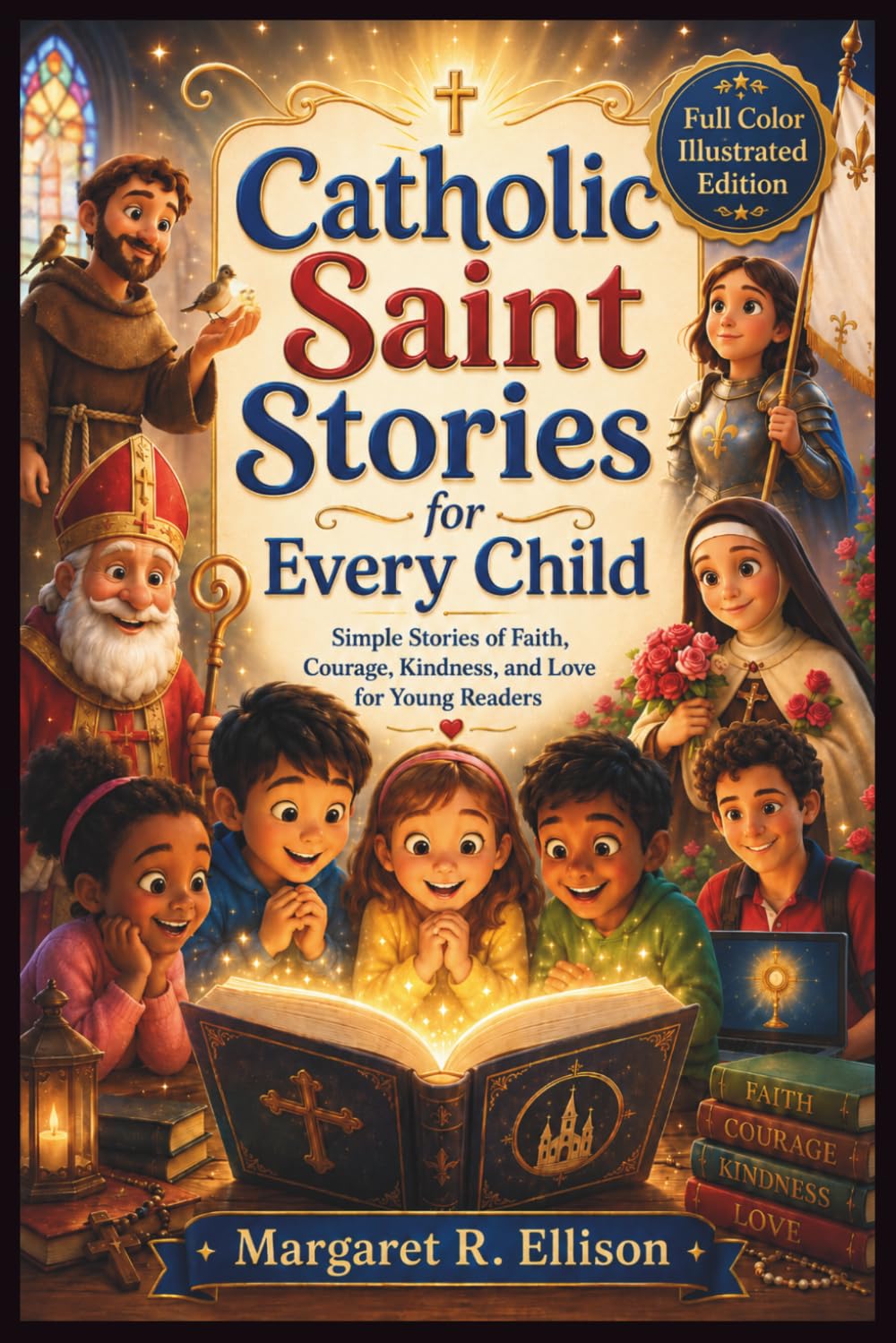Catholic Saint Stories for Every Child: Simple Stories of Faith, Courage, Kindness, and Love for Young Readers