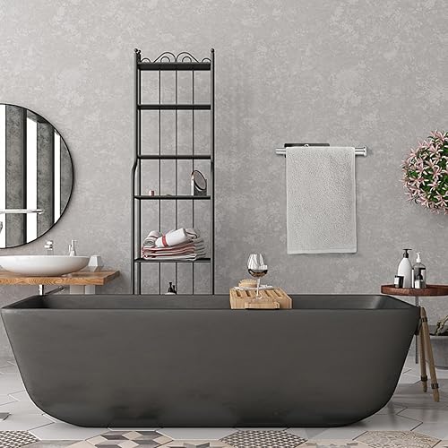 Miniatura 6 de Toallero de mano autoadhesivo de pared de 10 pulgadas, anillo de toalla de acero inoxidable SUS304 para baño, cocina y armarios, barras de toalla de