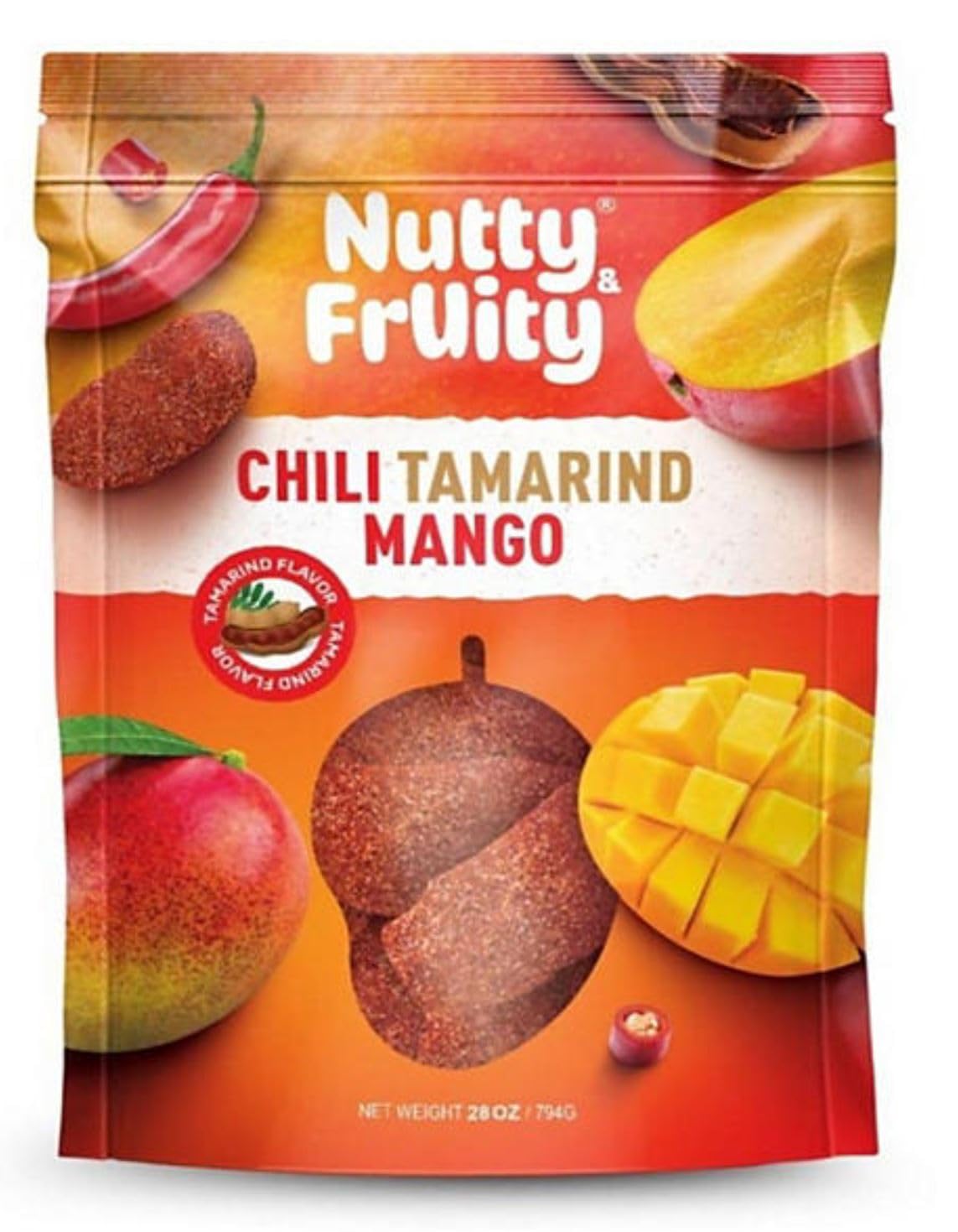Nutty & Fruity Chili Tamarind Mango, 28 oz.