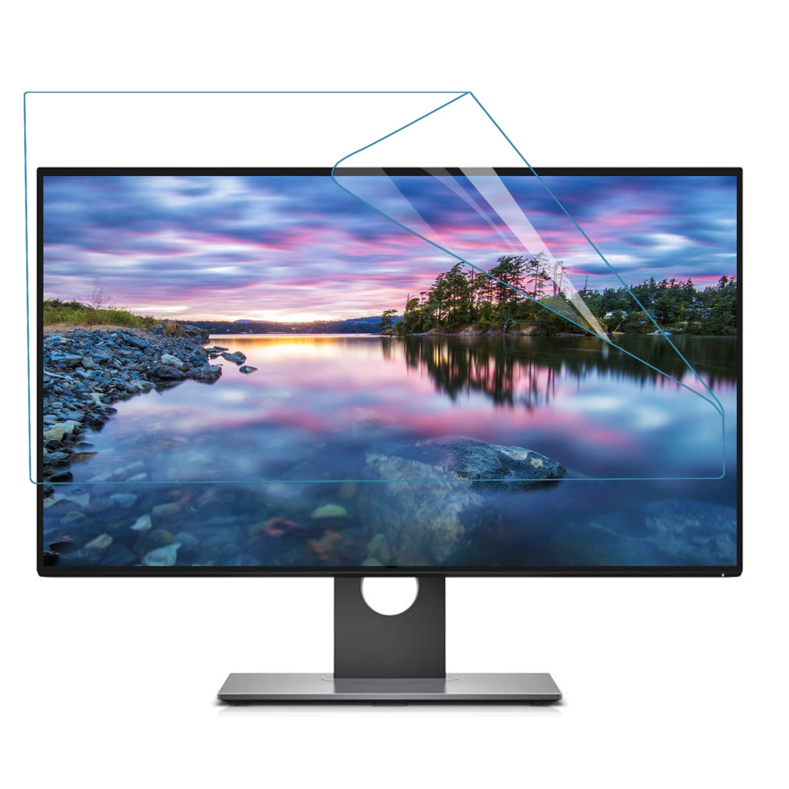 Protecteur D'écran D'ordinateur 19,5 Pouces, Anti Lumière Bleue, Film Antireflet Mat, pour Moniteurs LCD, Téléviseurs, Pc,Matte-19.5inch(430x239mm)