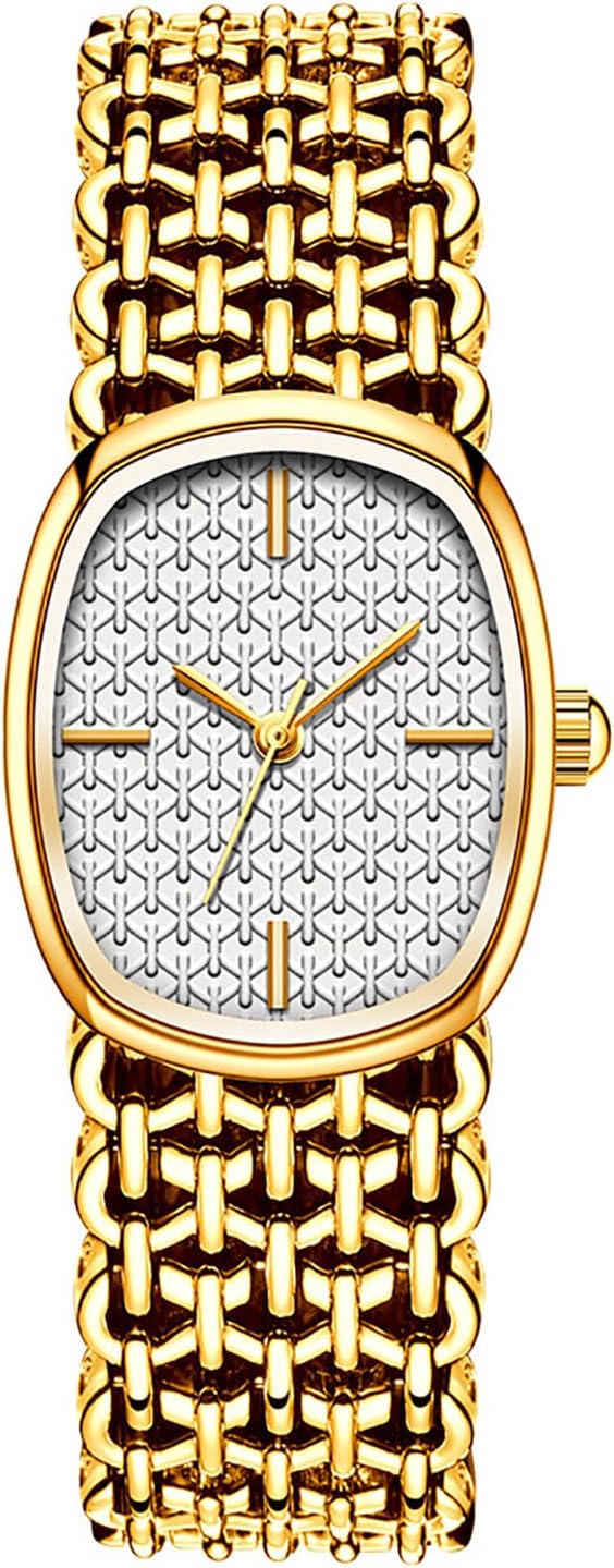 BESTKANG Dainty Watches for Women Vintage Bracelet Retro Wrist Watch Elegant Luxury Fashion Ladies Oval Quartz with Tools Included