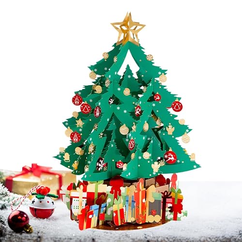Christmas Tree 3D Card Keepsake Collectible Decoration | Pop 3D