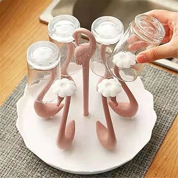 Amazon｜Caomei コップ収納 コップラック グラススタンド水切り