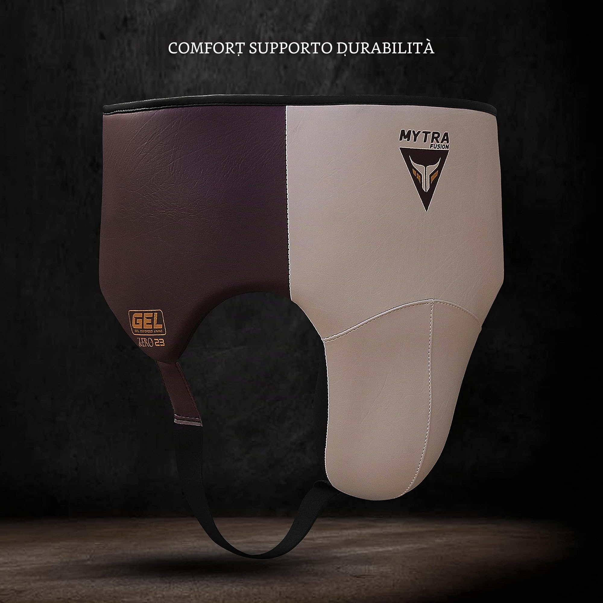 Mytra Fusion conchiglia protettiva uomo conchiglia boxe per MMA, Muay Thai, Kickboxing e Arti Marziali Protezione addominale per allenamento, sparring, grappling e taekwondo