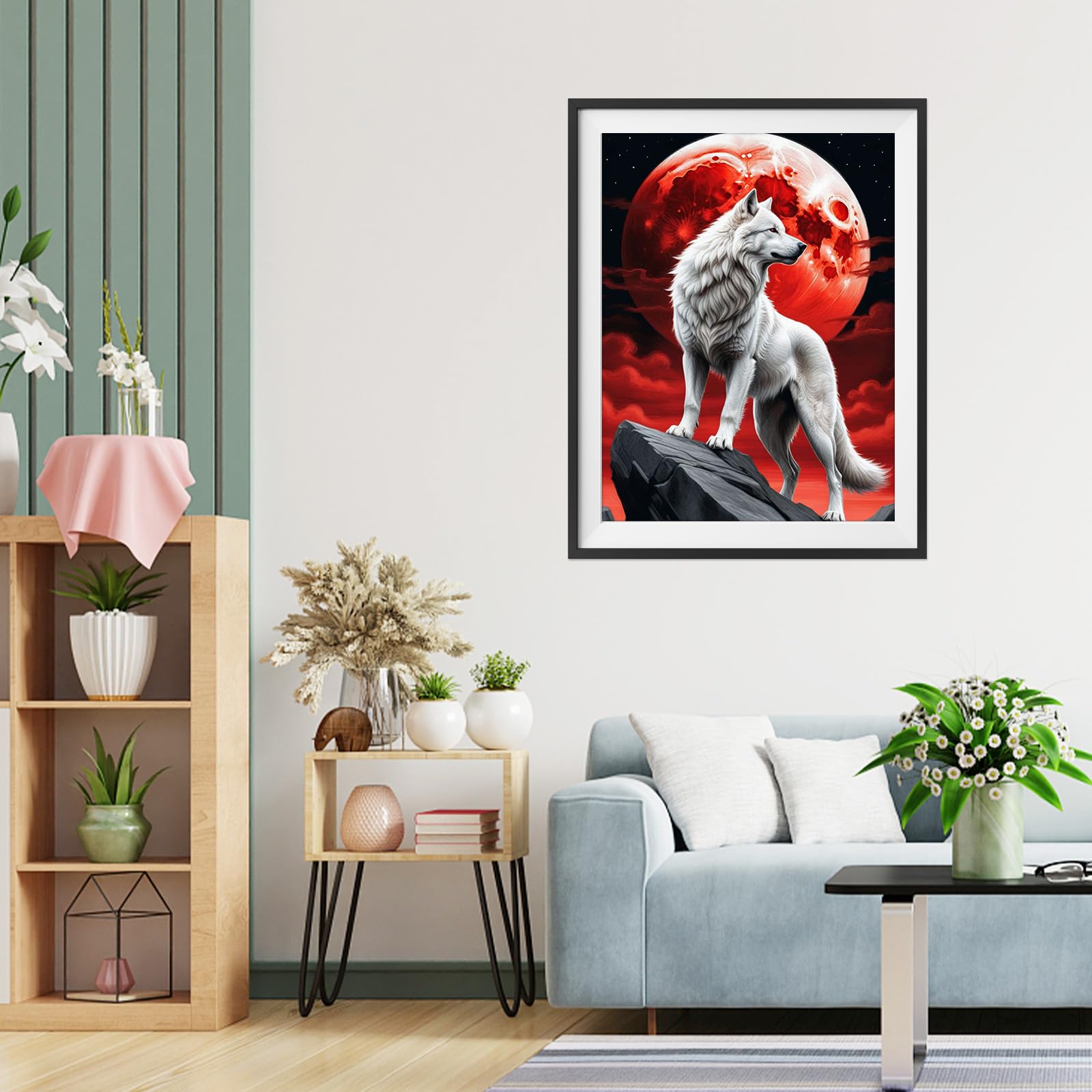 TOSTOG Diamond Painting Set Für Erwachsene - 5D DIY Diamantbild Landschaft 30x40cm