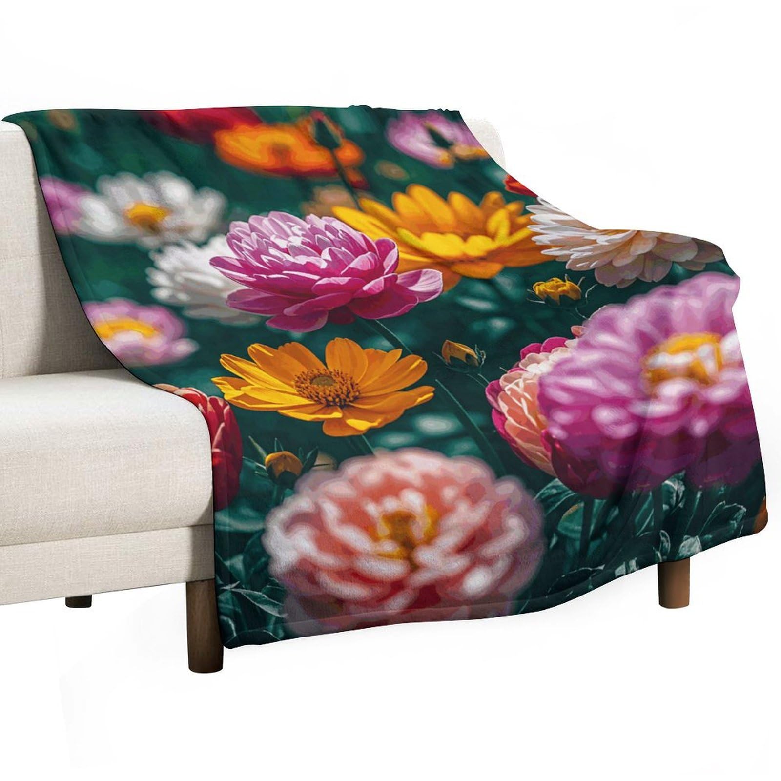 Couverture polaire super douce grand format plaid léger lit