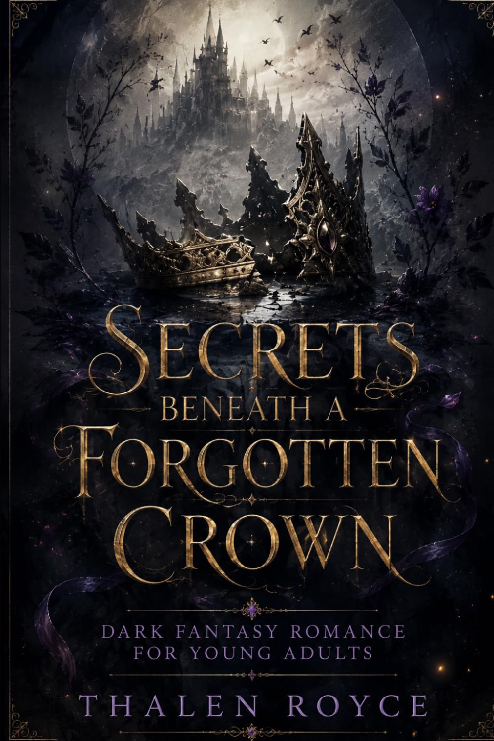 Secrets Beneath a Forgotten Crown: Dark Fantasy Romance For Young Adults