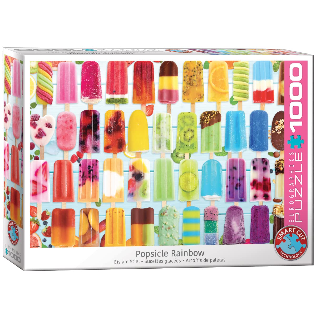 Amazon.co.jp: Eurographics アイスキャンデーレインボー 1000ピース