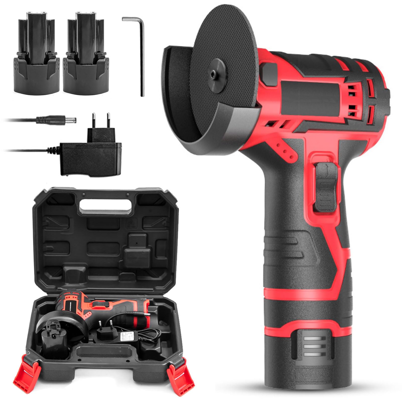 Kit meuleuse d'angle sans fil pour couper facilement le métal sans câble