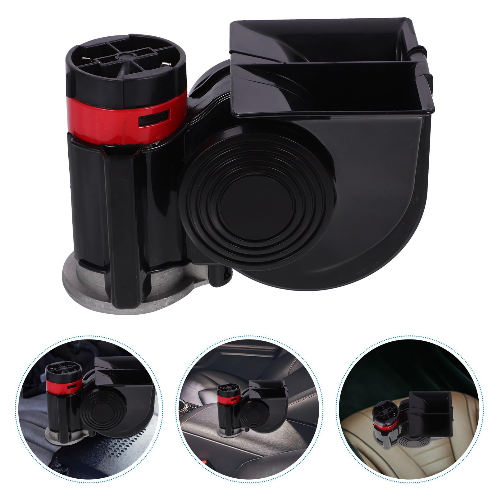 EXCEART Bocina de Coche 12v 115 Db Eléctrica para Vehículo y Camión