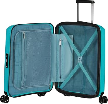 American Tourister AEROSTEP-SPINNER 55/20 EXP TSA TURQUOISE TONIC Valiz,55 cm