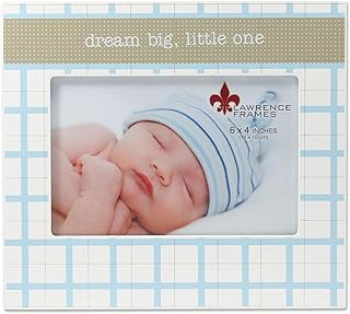 Lawrence Frames 4x6 Dream Big Little One Blue and White