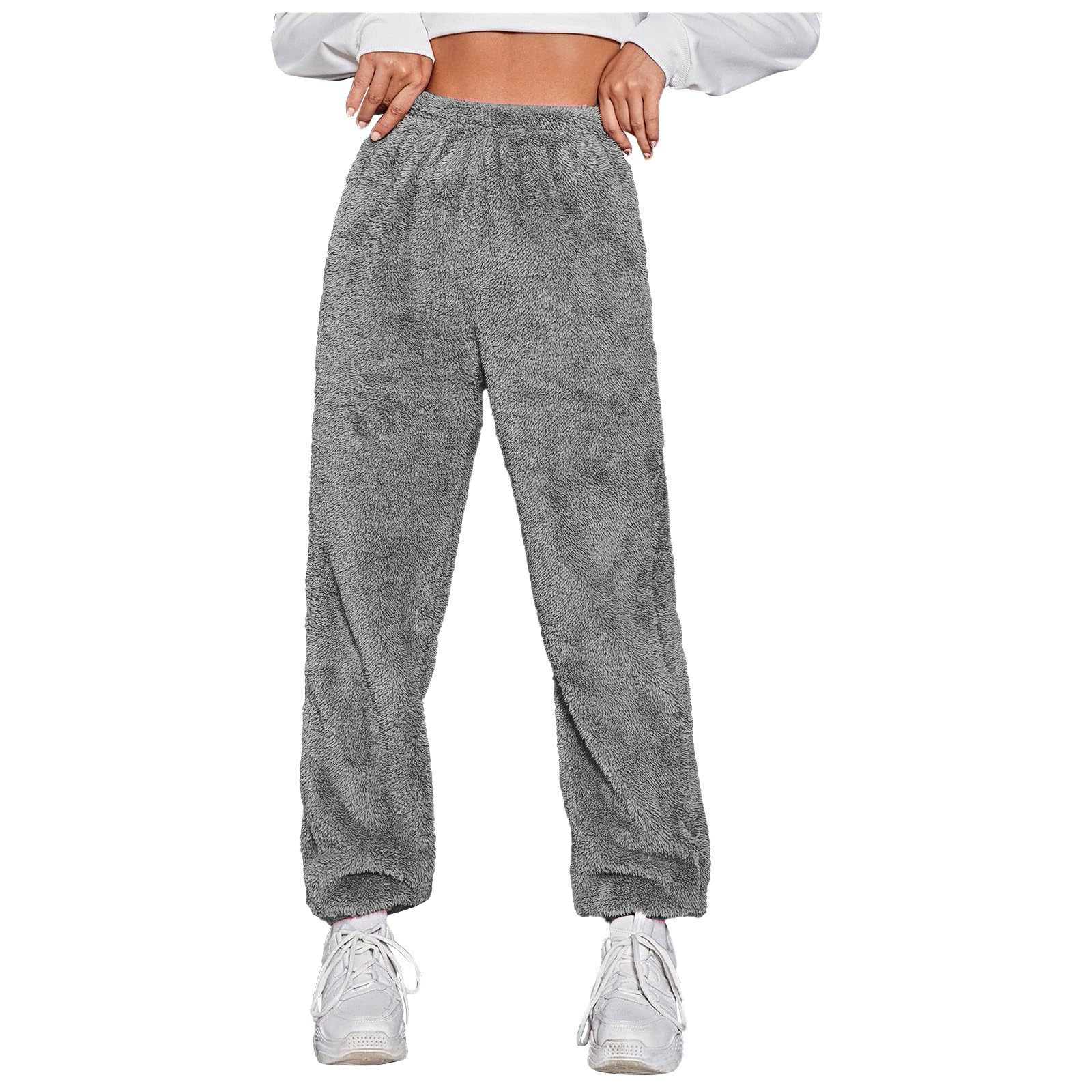 Pantalon Pyjama Éléphant Rigolo - Polaire Doux Chaud - Vêtement Détente Maison Cadeau Drôle Homme Femme