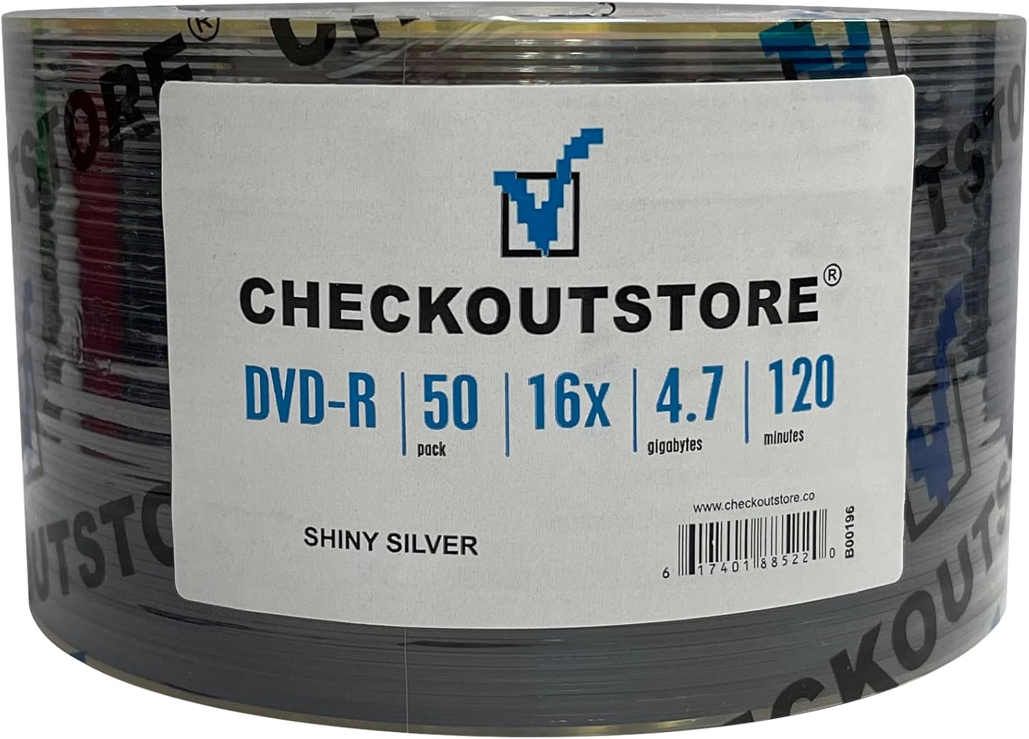 Mediaxpo 600 Grade A 16X DVD-R 4.7GB Shiny Silver (Shrink Wrap)