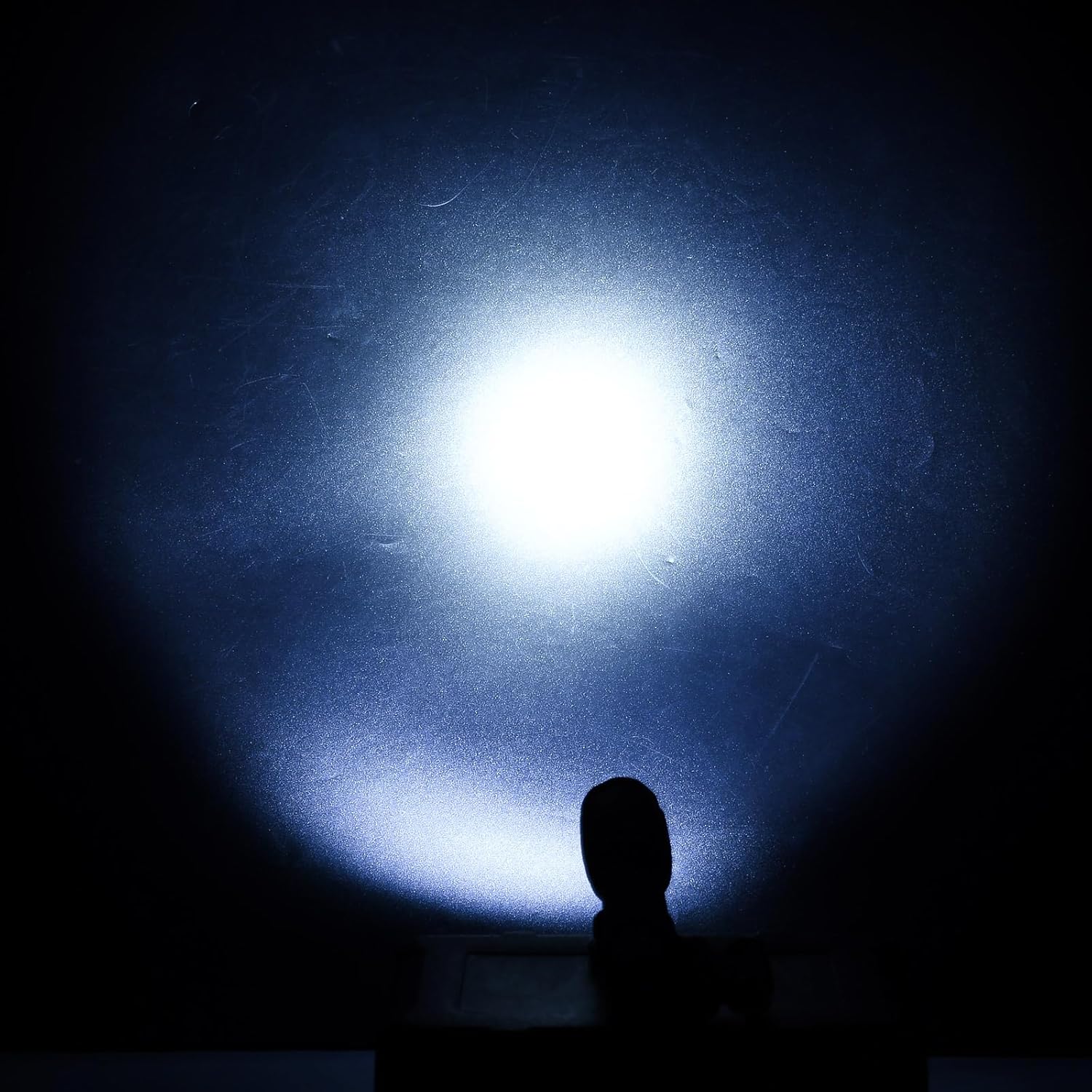 Tactical Flashlight 540 Lumens Replaceable Rotating Base with Dual Remote Pressure Switch