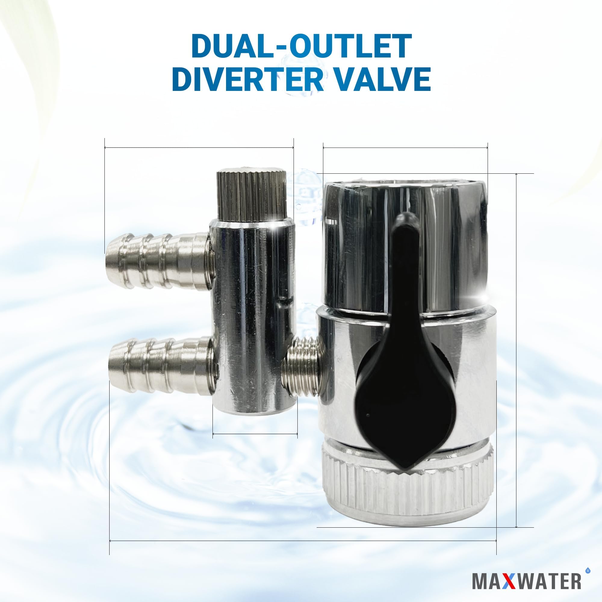 ステンレススチール 浄水器 2接続口 ステンレススチール 浄水器 2接続口