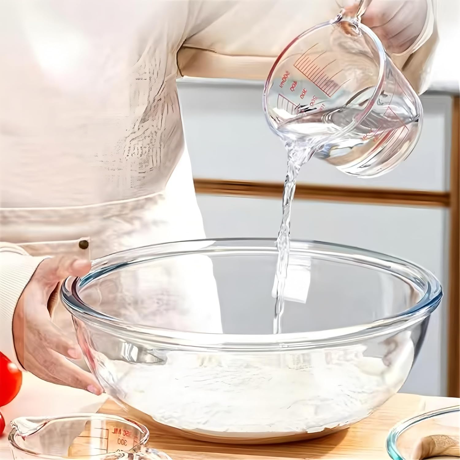 Oven Safe Bowl, 31.5cm Diameter, 6L Appetizer Bowl Capacity, Lid Not Included, Suitable for Refrigerator and Microwave Use
