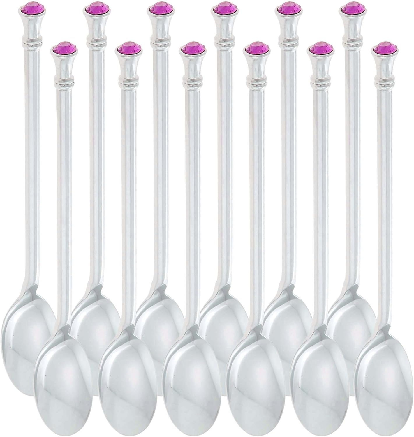 Nagao Jewelry Coffee Spoon Fisher Set of 12 Made in Japan