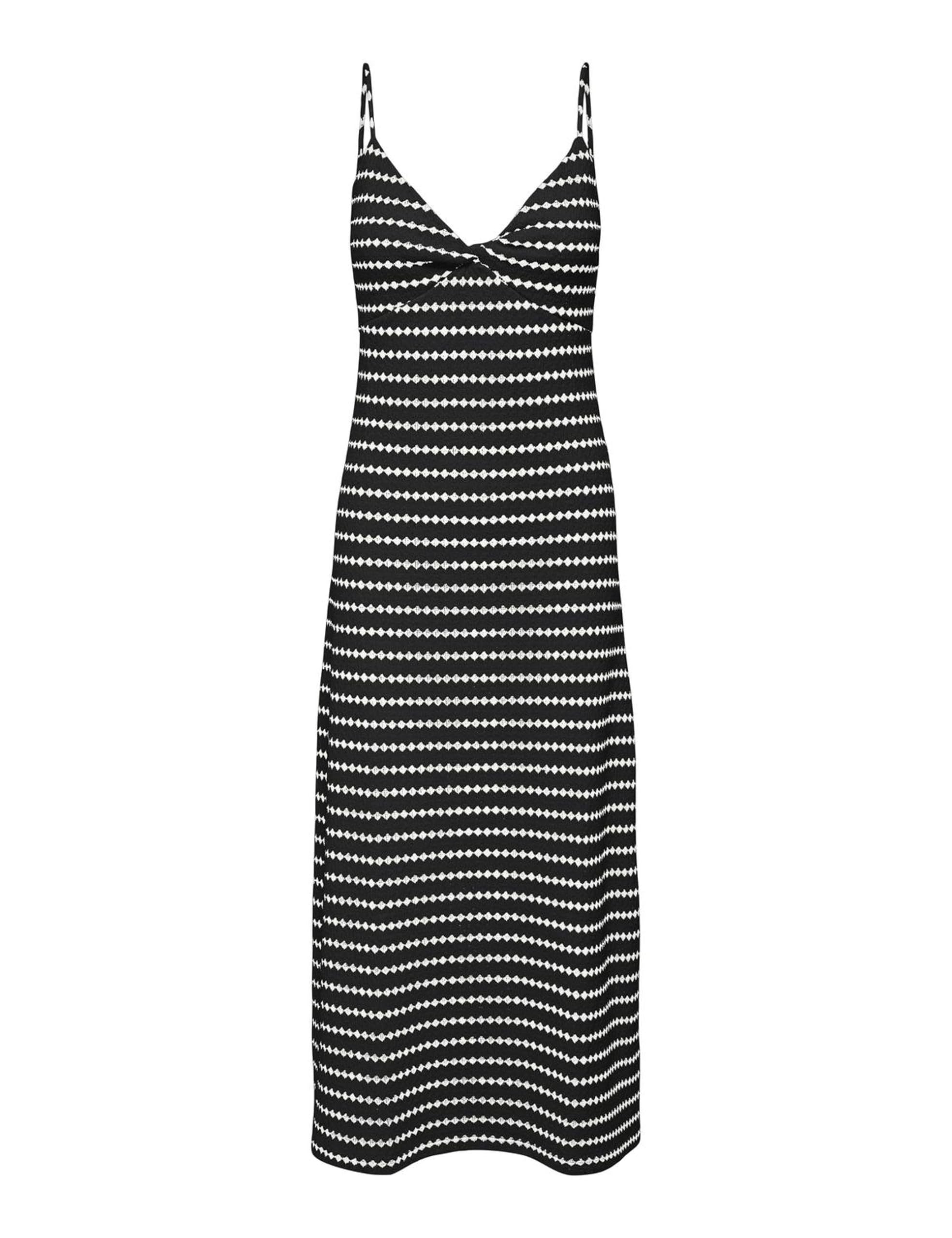 Robe ONLY Eva fluide bicolore au design graphique contemporain - 4