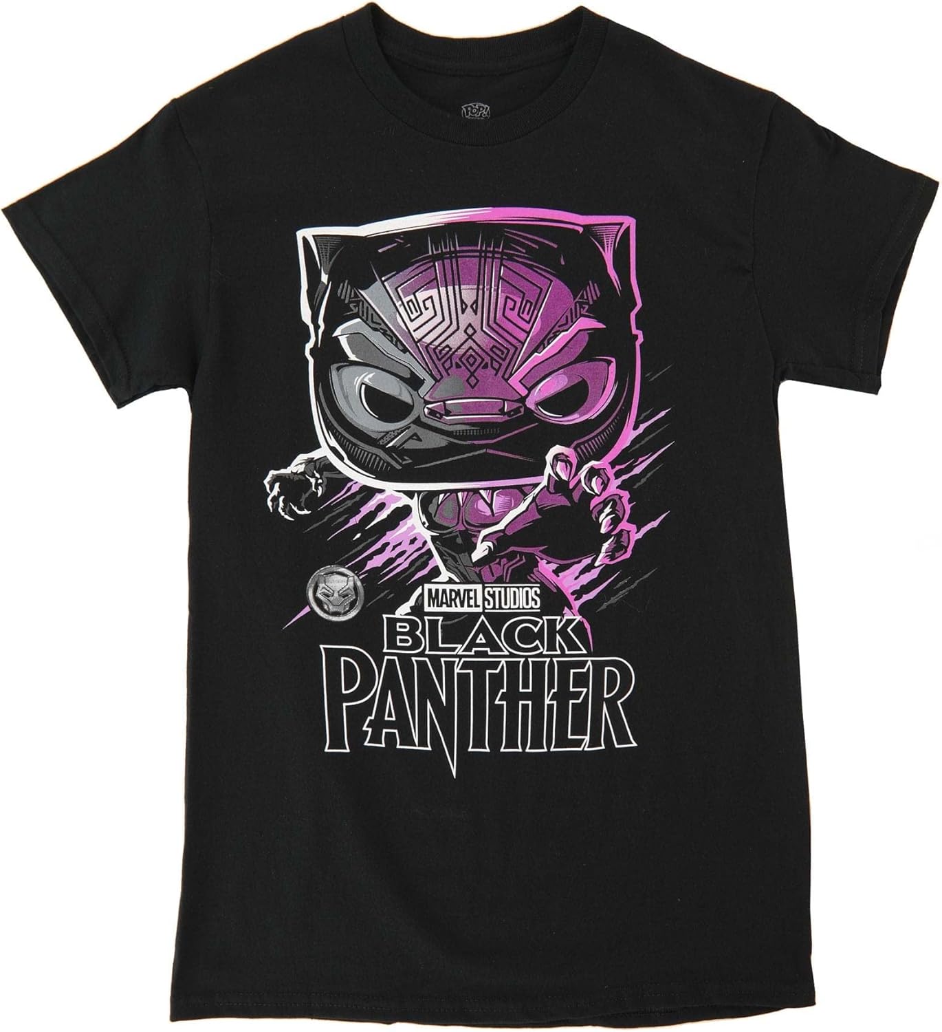 Funko Pocket Pop! & Tee: Marvel – Black Panther – Kids L