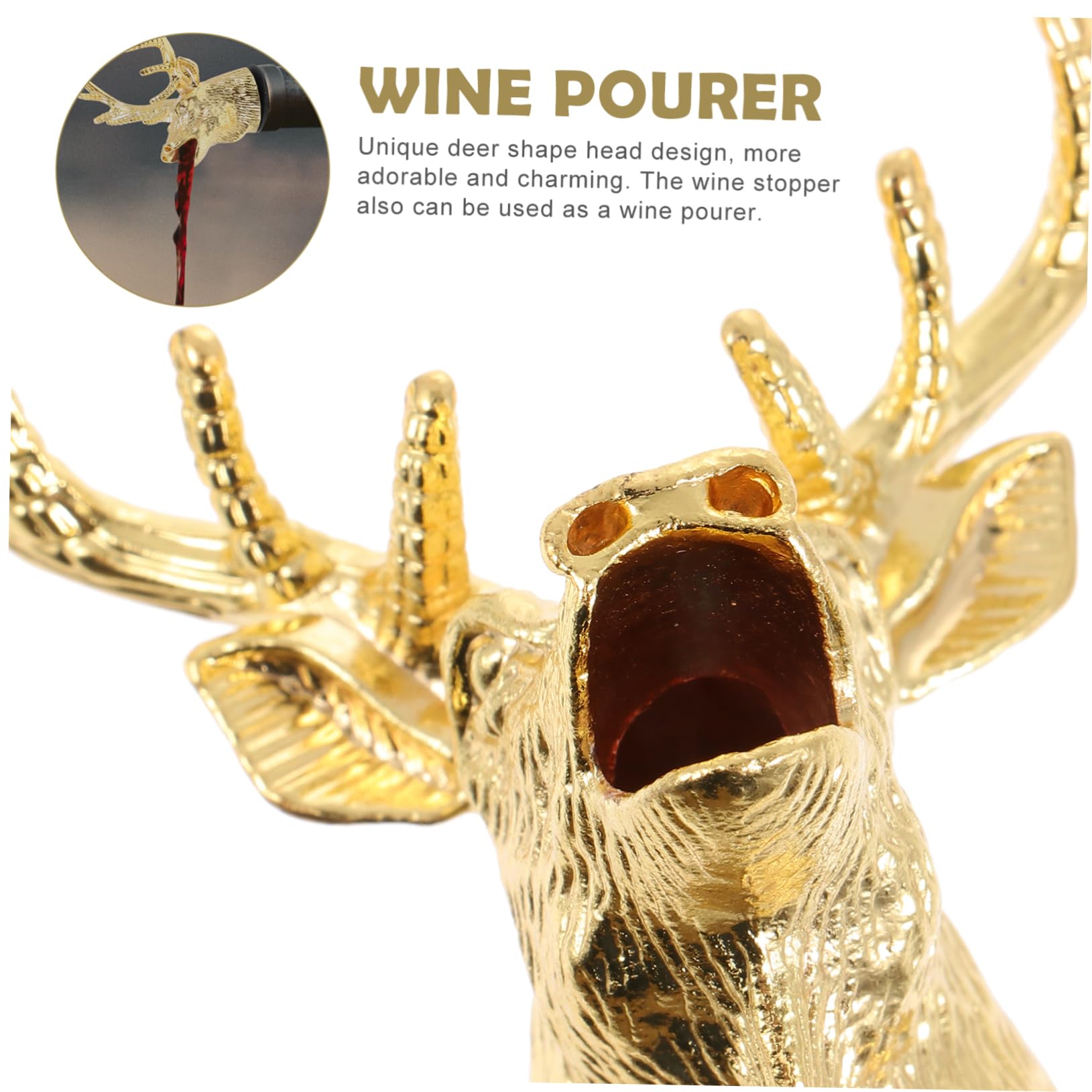 6piezas Tapones para Diseño De Accesorios para Decoración De Botellas y Conservación De Bebidas