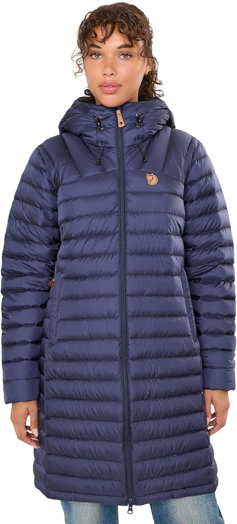 Женская куртка Fjällräven Snow Flake, цвет: Тёмно-синий