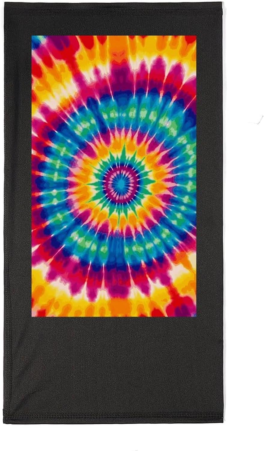 Tie Dye Pattern Neck Gaiter Face Mask UV Protection for Men Women, Breathable Quick Dry Face Cover Bandana Outdoor Sports Balaclava Wind-Proof for Hiking Skiing Motorcycle Cycling