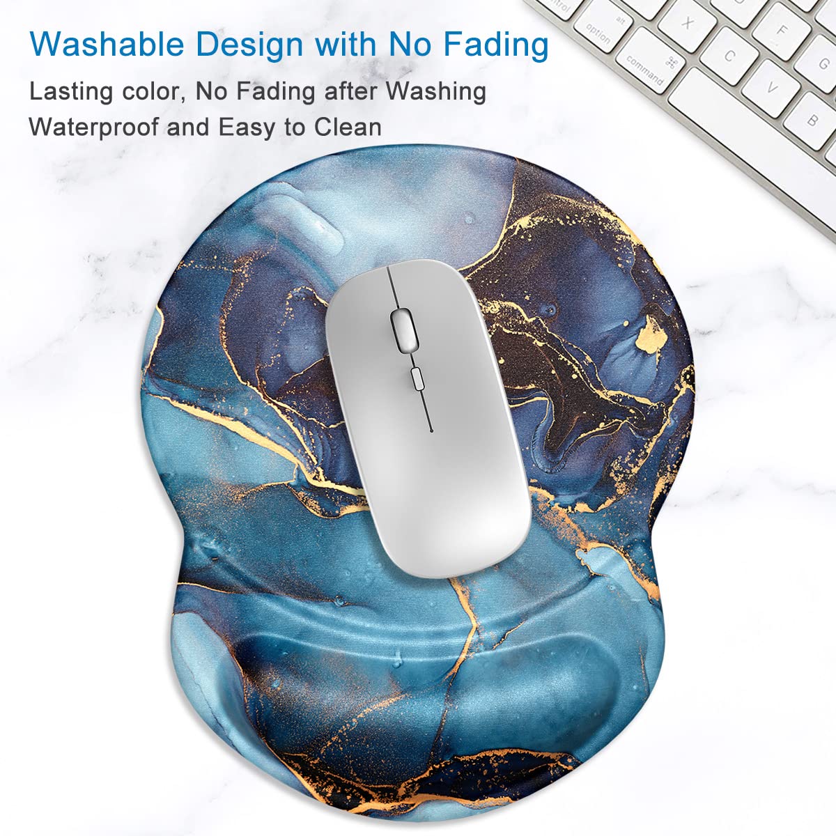 VULTECH - NGS KILIM GEL Tappetino Per Mouse Per Gioco Da Computer Nero