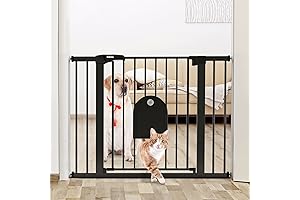 Babelio Extra Wide Baby Gate Pet Door