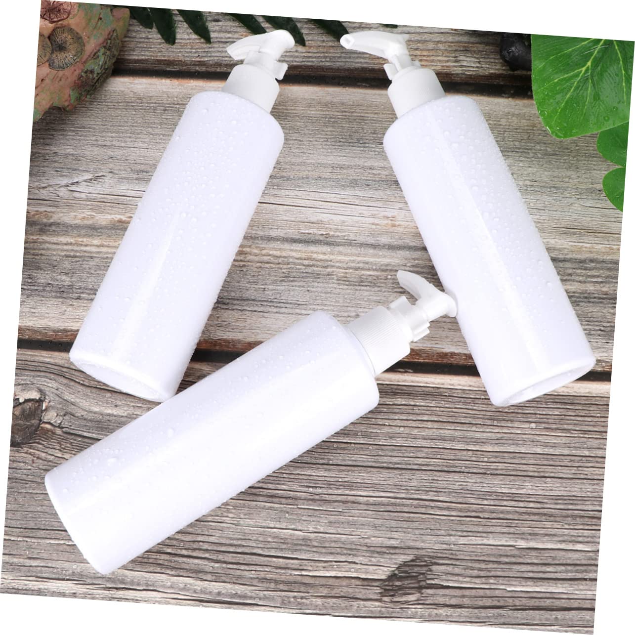 Botellas De Viaje Para Lociones Dispensador Portátil De Plástico Envases Vacíos Para Champú Y Cuidado Botella De Presión Práctica Para Cosméticos Y Productos 6 Piezas X 3