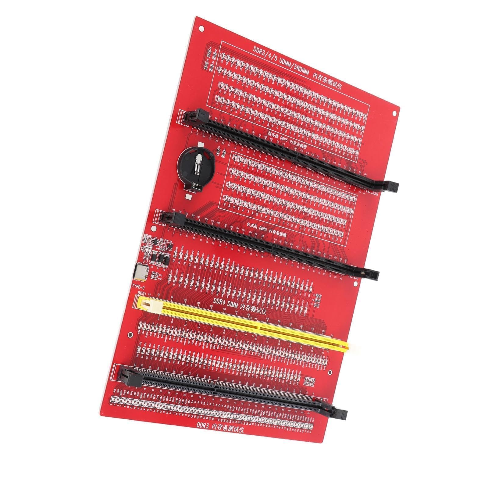 Headerbs Modulo RAM Memoria Server PC Desktop DDR3 DDR4 DDR5UDMM DDR5RDIMM Scheda Tester